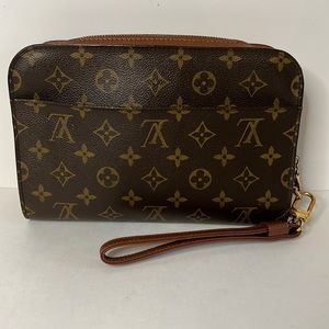 Louis Vuitton Monogram Orsay Clutch Wristlet